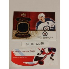 Mark Scheifele Jersey Relics 2017-18 Tim Hortons Upper Deck NHL J-MS SKU#12258